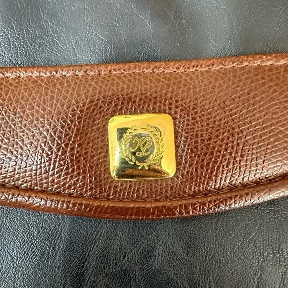 Kathie Lee Collection Authentic Vintage Leather Shoulder Bag/Purse with Pockets - Picture 5 of 14